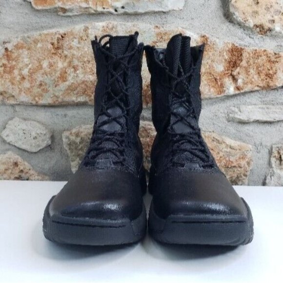 Nike SFB B1 Tactical Miliary Combat Boots Men's Size 12 Triple Black DX2117-001 - Picture 2 of 12